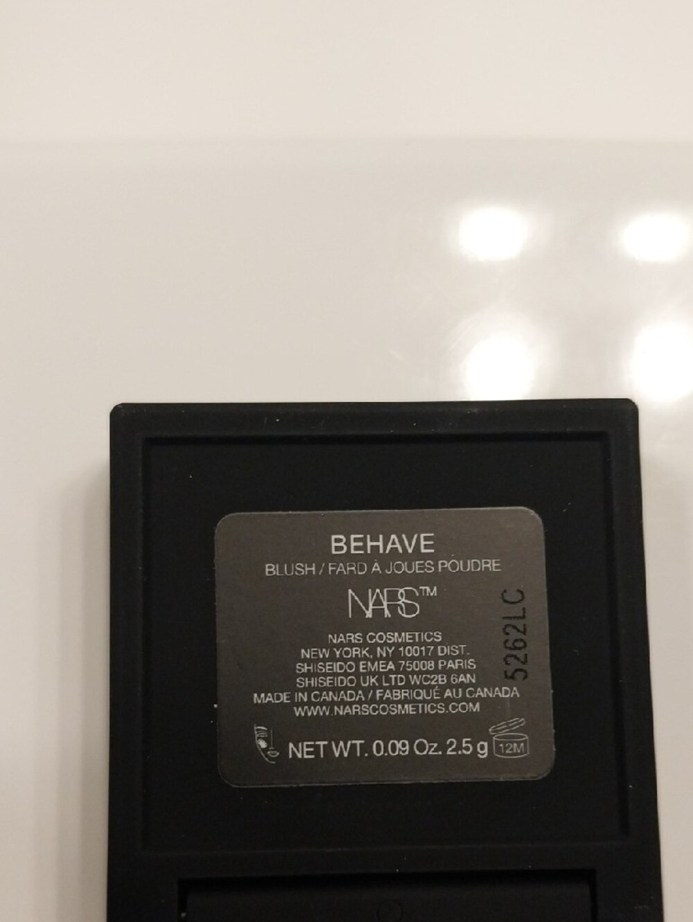 NARS Behave Mini Blush Compact 0.09 Oz NEW - Picture 3 of 3